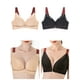 thumbnail image 4 of Sujetador de cierre frontal para mujer, sin aros, fino, acolchado, de talla grande Abanopi Ropa interior de mujer, 4 of 6