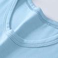thumbnail image 6 of ITSAME Kids Boys Tank Tops Round Neck Loose Fit Sleeveless Summer Active Casual Muscle Tee Sky Blue Size 14-15, 6 of 6