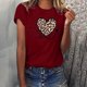 thumbnail image 2 of Camisetas con estampado de letras y cuello redondo de verano para mujer, blusas femeninas cómodas y elegantes, Tops OAVQHLG3B Store  lin121212, 2 of 5
