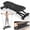 Black + ABS+Rubber+Steel (Q235), variant on YINGYUE Indoor Ski Workout Trainer Machine with Detachable Resistance Bands, Non-Slip Base Home Fitness Equipment, Full Body Cardio Trainer for Core, Leg and Arm Exercise, Black