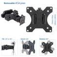 thumbnail image 3 of Soporte de soporte VIVO MOUNT-POLE01 para pantallas de 13 a 30 pulgadas, 3 of 7
