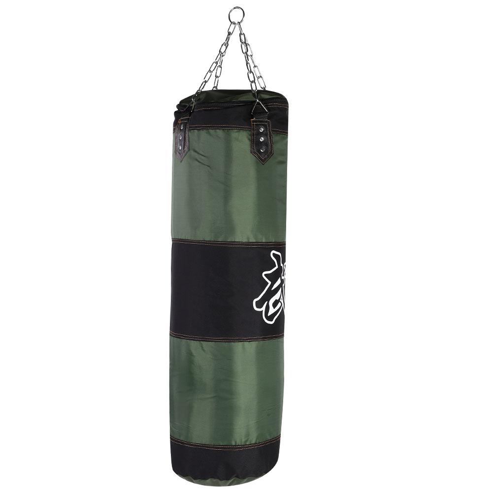 Qinhum Boxing Sandbag,Hanging Punching Sand Bag with Hook for Kicking Fighting Karate Home Gym Workout Equippment