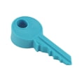 thumbnail image 1 of Moyic Tope de puerta Gel de sílice Pequeño tope en T de seguridad pragmático Fácil de usar Gran protección Puerta Manténgase flexible al tacto Conjuntos de muebles de dormitorio Azul Moyic HA025912-01, 1 of 6