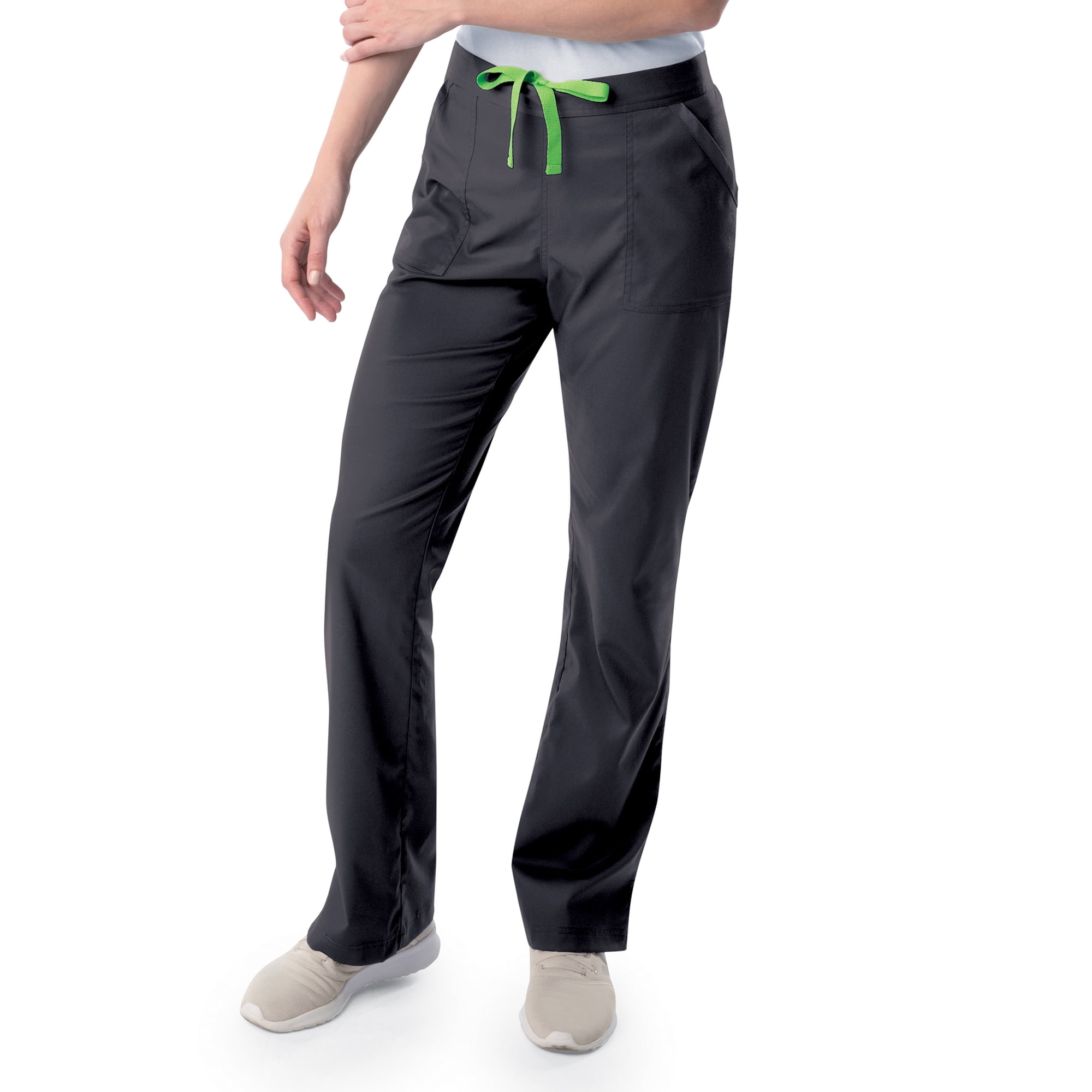 Landau ProFlex Tailored Fit Stretch 5-Pocket Cargo Scrub Pants for Women 2042