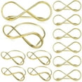 thumbnail image 6 of ROSENICE 12Pcs Table Numbers Holders Golden Creative Shape Iron For Marking, 6 of 8