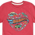 thumbnail image 3 of Hot Wheels - Surfing Mix In A Heart - Toddler & Youth Short Sleeve Graphic T-Shirt, 3 of 5