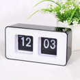 thumbnail image 3 of Clearance!Digital Auto Flip Desktop Clock Classic Retro Table Flip Page Alarm Clocks Household Bedroom Kitchen Office Clock Home Decor White, 3 of 6