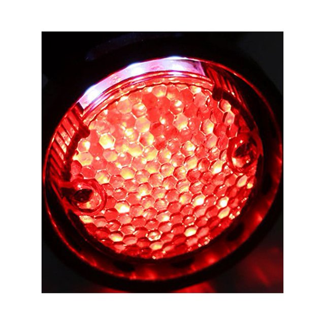 Feu Arrière de Moto, Lampe Arrière de Moto Coque Rouge Multifonction pour Modification