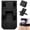 Black, variant on Hidden Belt Pouch, Hidden Anti-Theft Passport Pouch, 3-in-1 Nylon Travel Security Belt Wallet for Cash Cards Documents Passport Holder
