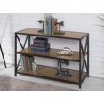 thumbnail image 3 of 40" Industrial Wood Bookcase - Available in 7 Colours, 3 of 8
