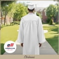 thumbnail image 5 of Unisex Matte Graduation Cap Gown Tassel Package, High School and University, 5 of 8
