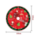 thumbnail image 3 of 120cm Cubierta Árbol Navidad Falda Pie Colorido Decoración 120 cm  Belug Rojo, Verde, 3 of 5