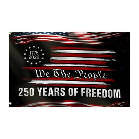 Anniversary Commemorative Banner 250th Party Must Have Highlighting The Festive Atmosphere Easily Decorating Your Space and Celebrating Historic Moments with Family