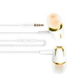 thumbnail image 1 of Sidaley Auricular con cable Auriculares intrauditivos con cancelación de ruido para teléfono móvil con conector de 3,5 mm Cables de audio/vídeo oro, 1 of 6