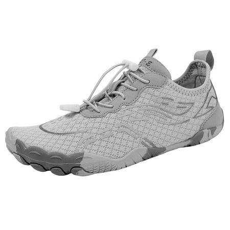 

WuLIQna Mens Shoes Walking Running Sneakers Lightweight Breathable Casual Soft Sole Mesh Work Gym Trainers Men Mesh Casual Sport Shoes Lace Up Solid Color Running Breathable Soft Bottom