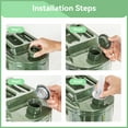 thumbnail image 6 of Deli Jerry Fuel Can,Metal Gas Can 5.3 Gallon / 20 L, 5 Gallon Gas Cans for Gasoline, Trucks Cars Motorcycle Equipment,Green,1 Pack, 6 of 8