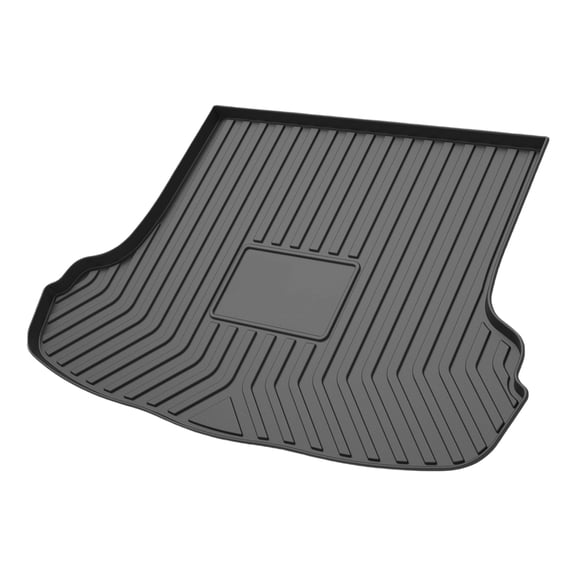 TPO Trunk Cargo Liner for Kia Forte 2014-2018 - All-Weather Waterproof Heavy Duty - Custom Fit Rear - Black