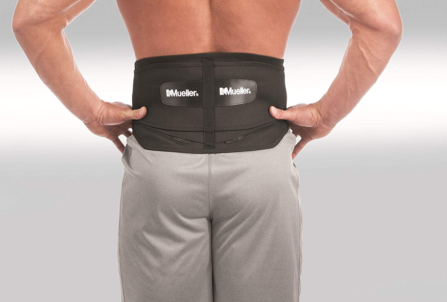 Mueller® Lumbar Support Back Brace with Removable Pad | CORE PT 2023