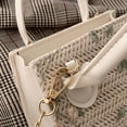 thumbnail image 4 of Bolso bandolera para mujer Moda tejida Multifuncional Flor bordada Ocio diario Sywqhk Para Estrenar, 4 of 8