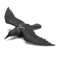 thumbnail image 2 of Modelo de Señuelo de Pájaro Volador Vivo de Plástico Negro Adorno de Señuelo de de, 2 of 9