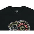 thumbnail image 3 of The Simpsons Men's Lard Lad Donuts Neon Sign Logo Adult T-Shirt Tee, 3 of 6