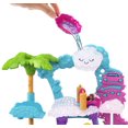 thumbnail image 4 of Polly Pocket Pollyville Flamingo Fun Car Wash, 2 Micro Dolls, 4 & Up, 4 of 6