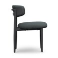 thumbnail image 6 of TOV Furniture Annika Black Textured Outdoor Dining Side Chair, 6 of 8