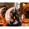 thumbnail image 5 of Halloween Acrylic Decorations - Pink & Black Witch Eyeball Tabletop Decor Centerpieces Spooky Gothic Art Ornament for Home Party Display,Unique Holiday Gift,Spider Eyeball,1 PC, 5 of 7