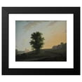 thumbnail image 2 of Erik Pauelsen 18x15 Black Modern Framed Museum Art Print Titled - Evening Landscape Near Gentofte, North of Copenhagen (1764 - 1790), 2 of 5