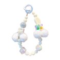 thumbnail image 3 of Accesorio para bolso, mochila, colgante para teléfono, hecho a mano blanco, 3 of 9