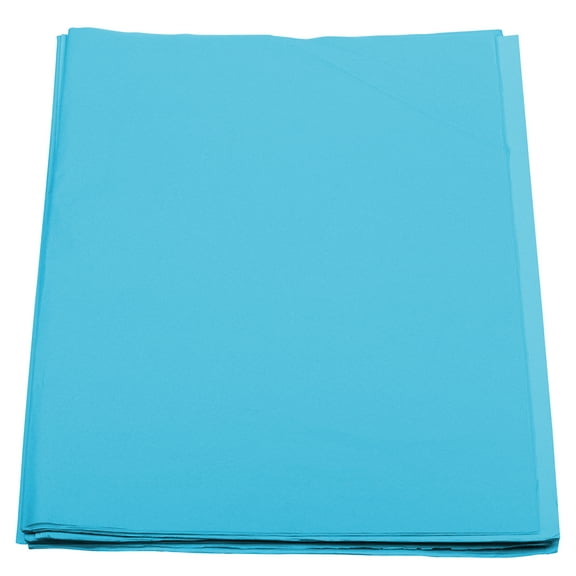 JAM Paper Gift Tissue Paper, Aqua Blue, 480 Sheets/Ream