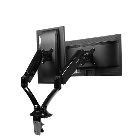 Loctek D5DH Heavy Duty Dual Arm Monitor Mount Desk VESA Arm for Most of 10