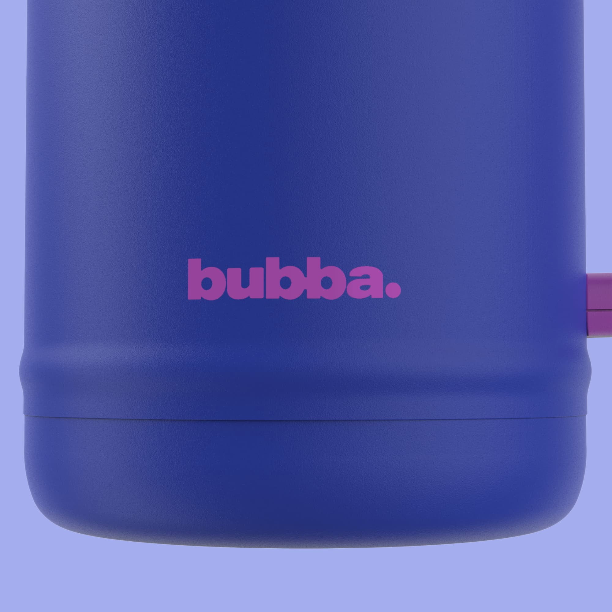 Bubba 52oz DualSip Insulated Stainless Steel Water Keg with Built-In Straw and Drink Opening and Side Handle, Ocean Energy Blue/Purple