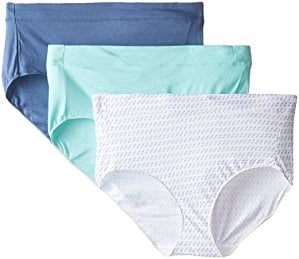 Photo 1 of Womens XTemp Constant Comfort Modern Brief Panties  3 Pack LARGE