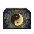 thumbnail image 2 of Honeii Yin And Yang Mandala Print 4 slice Toaster Cover, Two Slice Toaster Dust-proof Cover For Kitchen Small Appliance and Fingerprint Protection, 2 of 7