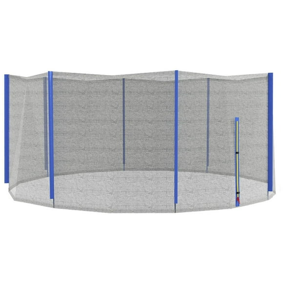 Soozier Filet de remplacement pour trampoline de 12 pieds avec entrée zippée