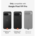thumbnail image 4 of SURITCH for Google Pixel 9 / 9 Pro Phone Case, Magnetic Shockproof Protective Cover with Camera Cover and Adjustable Metal Kickstand, Black, 4 of 9