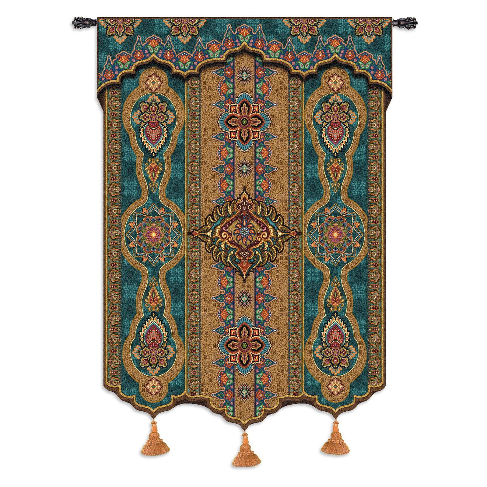 FineArtTapestries 3396WH Prema Azure Wall Tapestry
