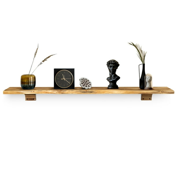 60 Mantel Shelf Wall Mounted Acacia Wood Fireplace Floating Rack Display Ledge Com - Wall Mount Mantel Shelf 60 Mantel Shelf Wall Mounted Acacia Wood Fireplace Floating Rack Display Ledge Com - Wall Mount Mantel Shelf