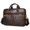 Dark Coffee, variant on Men Briefcase Leather Handbag Laptop Bag 15 Inch mens Business Leather Shoulder Bag Office Travel Work - Black