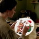 thumbnail image 5 of Conjunto Bordado Kit de bordado navideño para manualidades con motivos florales europeos, ideal para crear arte mural hecho a mano (20 cm, 1 pieza). Rkxzt, 5 of 9