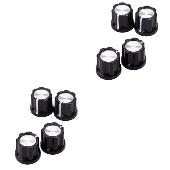 8 Pcs Guitar Amp Knob Custom Guitar Knobs D-type Shaft Amp Knob D-type Shaft Pot Knob