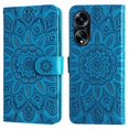 thumbnail image 2 of Funda tipo cartera GANGXUN para OPPO A98 , diseño girasol, cuero PU, soporte, cierre magnético, tarjetero, 2 of 5