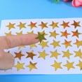 thumbnail image 5 of Monyance gold stickers 100PCS Gold Star Stickers Self-adhesive Labels Decals for Children Teachers Students Toddlers Girl Boy(4.92X3.86X0.01Inches), 5 of 11