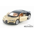 thumbnail image 3 of Bugatti Chiron, Gold w/ Black - Welly 43738D - 4.5" Diecast Model Toy Car (Brand New but NO BOX), 3 of 4