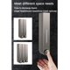 thumbnail image 3 of Liquid Soap Dispenser Wall Mount, 2 Chamber Bathroom Shower Pump Dispenser,Press Manually Lotion Soap Dispenser Use (Black), 3 of 5