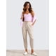 thumbnail image 3 of Pantalones deportivos CRZ YOGA Cloud Jersey para mujer, capri, 25 pulgadas, 3 of 5