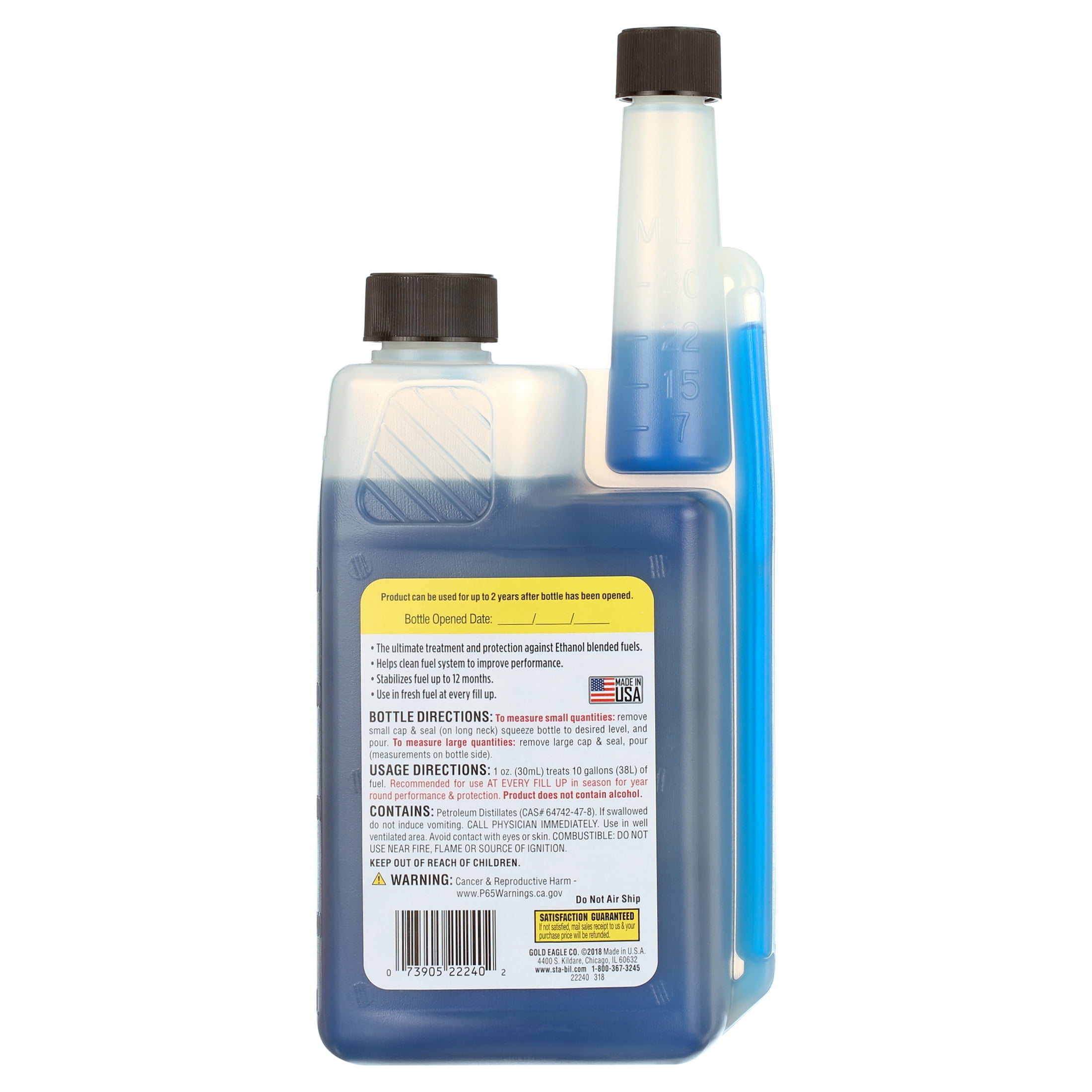 (12 pack) STA-BIL 360 Ethanol Treatment and Stabilizer  - Fuel System and Injector Cleaner | Great for Boats & Watercrafts, In-Season Cleaning & Protection 32 fl. oz. (22240)