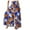 A-Blue68, variant on Womens Pants High Waist Wide Leg Skort Vintage Floral Printed Casual Loose Fit Trousers Elegant Daily Culottes Bottoms