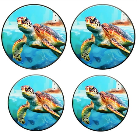 

Bahomeck Electric Stove Burner Covers Set Of 4 Colorful Cartoon Sea Turtle Swimming In The Ocean Metal Gas Stove Burner Covers Protecting Gas Stoves 8 Inch And 10 Inch